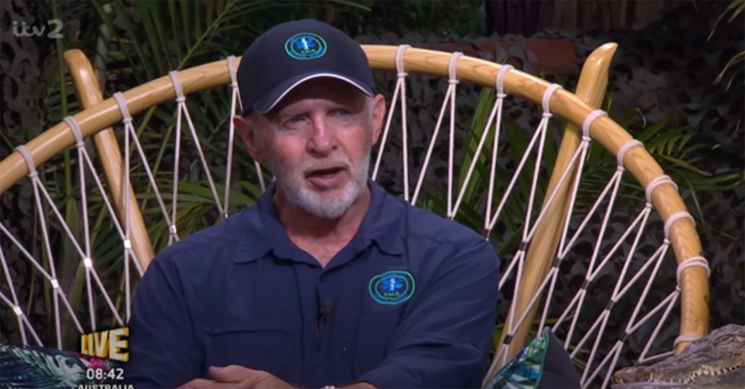 Medic bob on I'm A Celebrity
