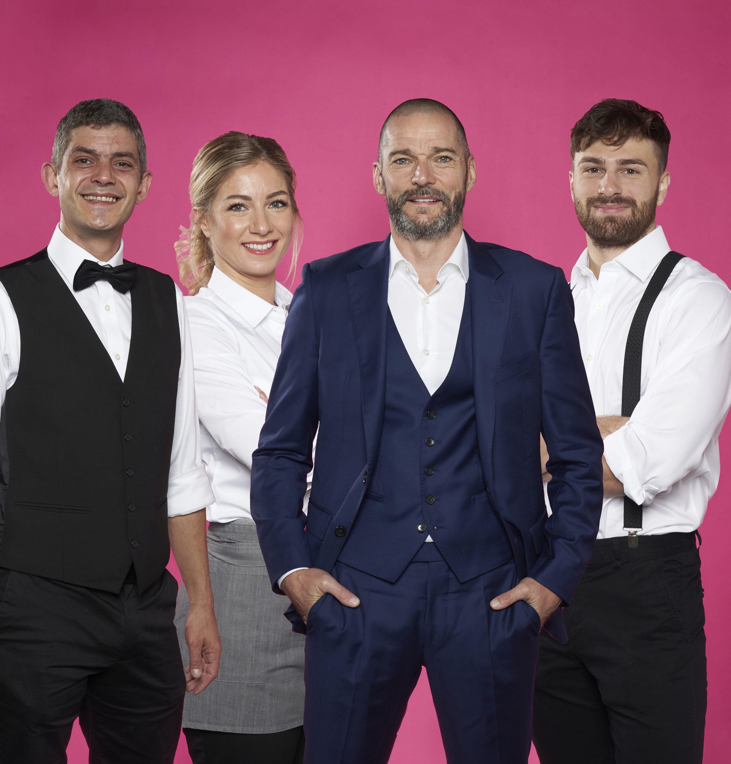 Cici Coleman with her First Dates co-stars