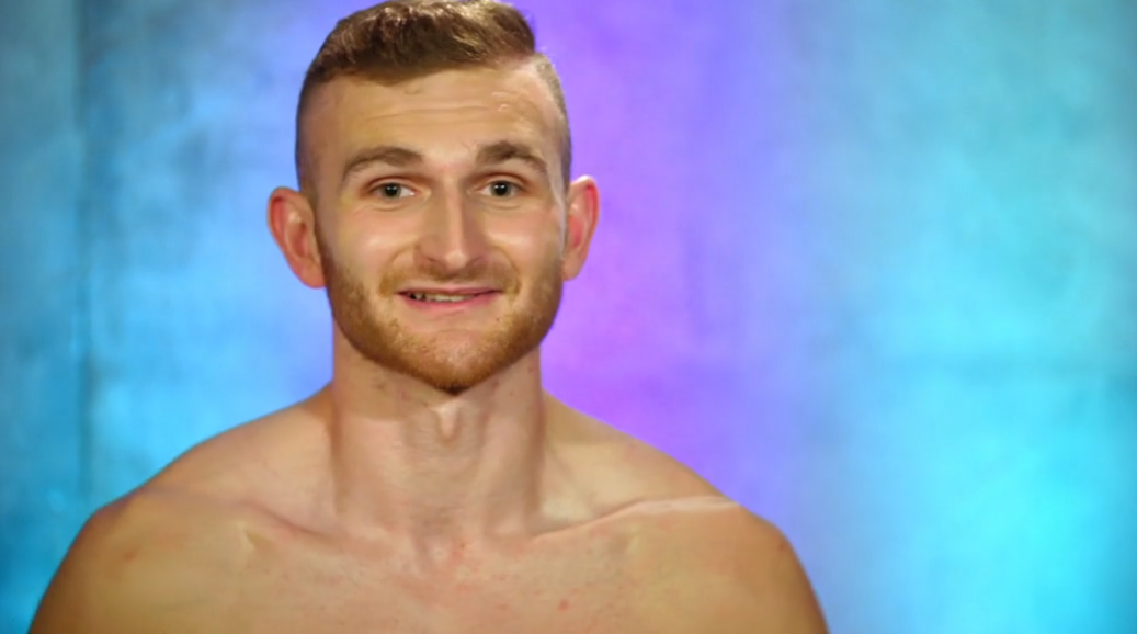 Green contestant after he was eliminated