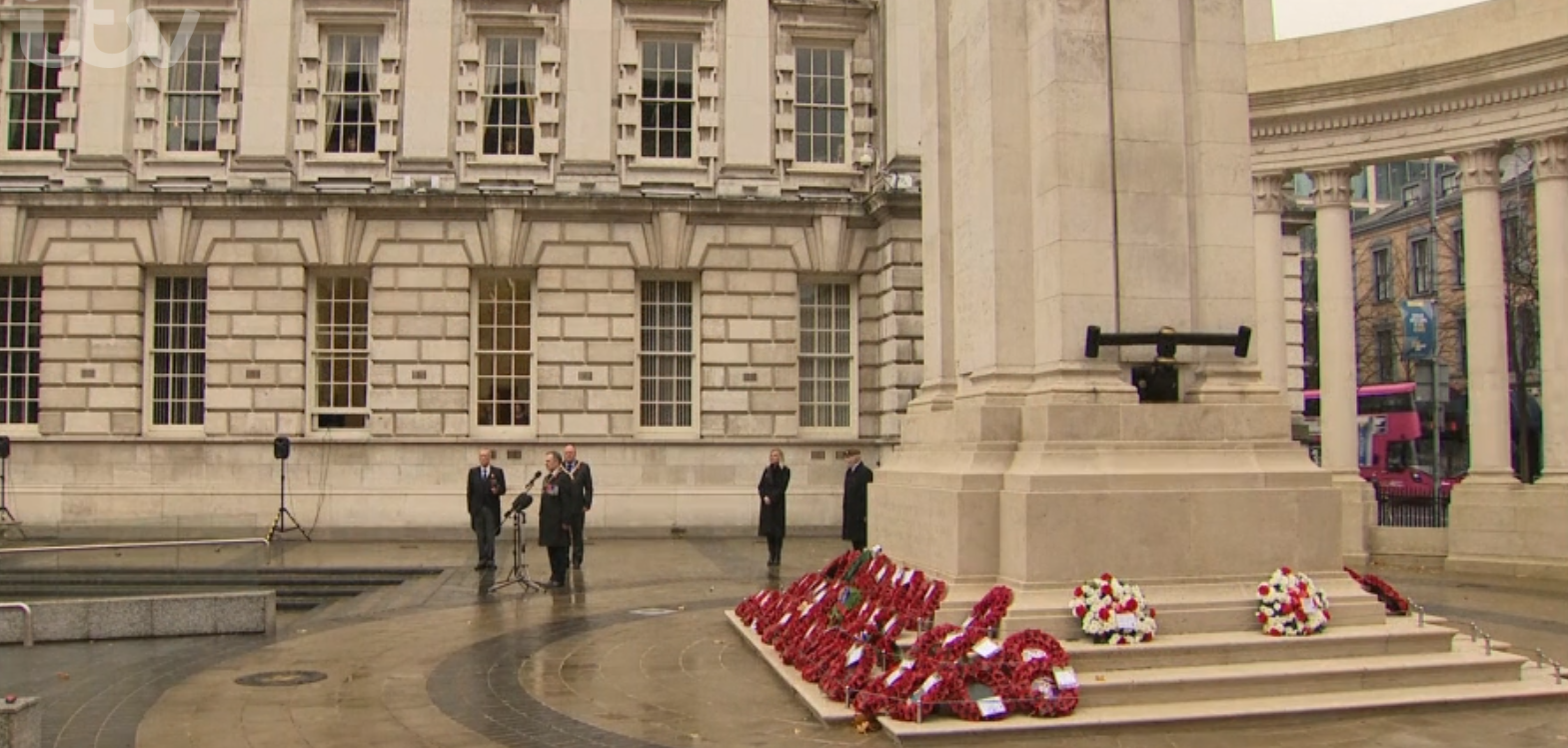 This Morning remembrance two minutes silence