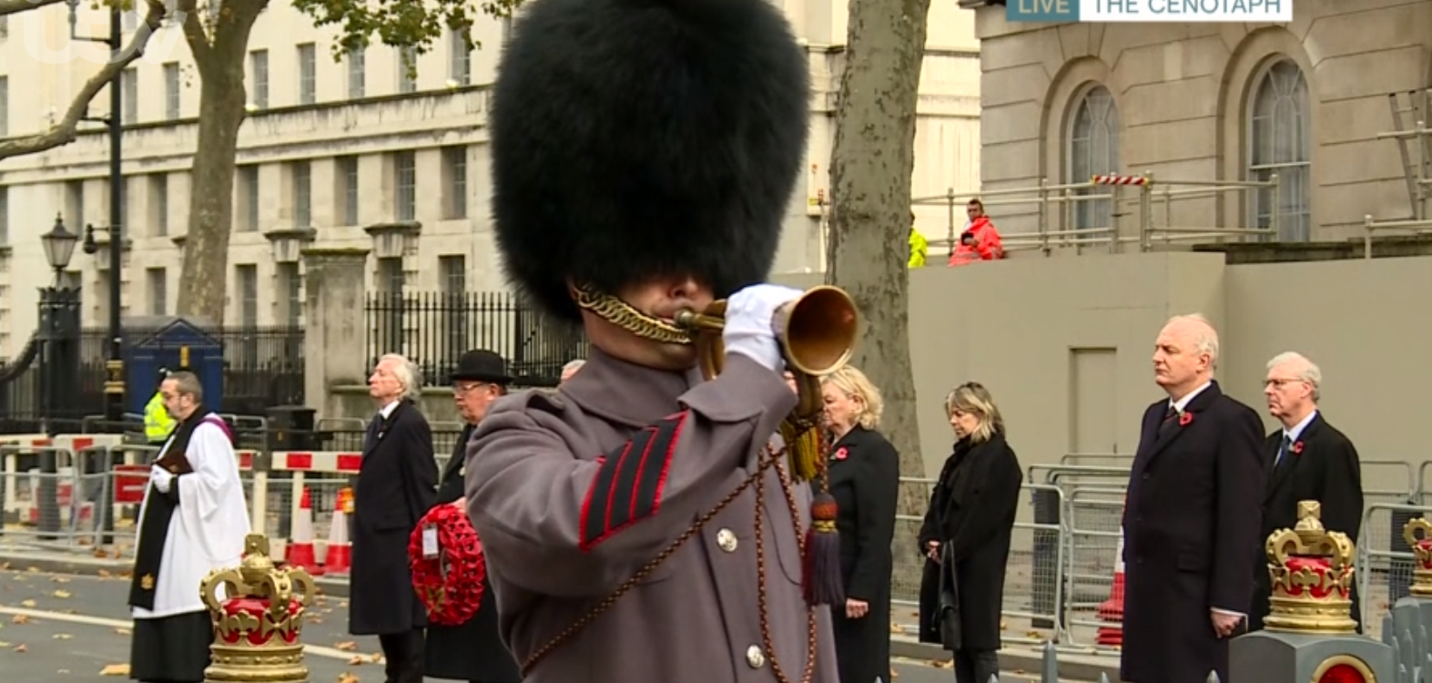 This Morning remembrance two minutes silence