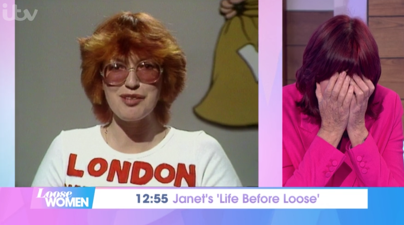 Janet Street Porter Loose Women throwback