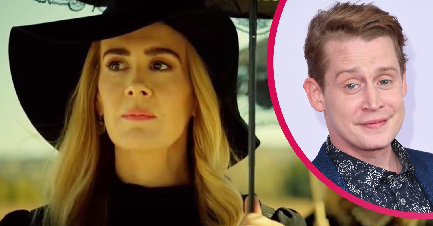 American Horror Story Sarah Paulson and Macaulay Culkin