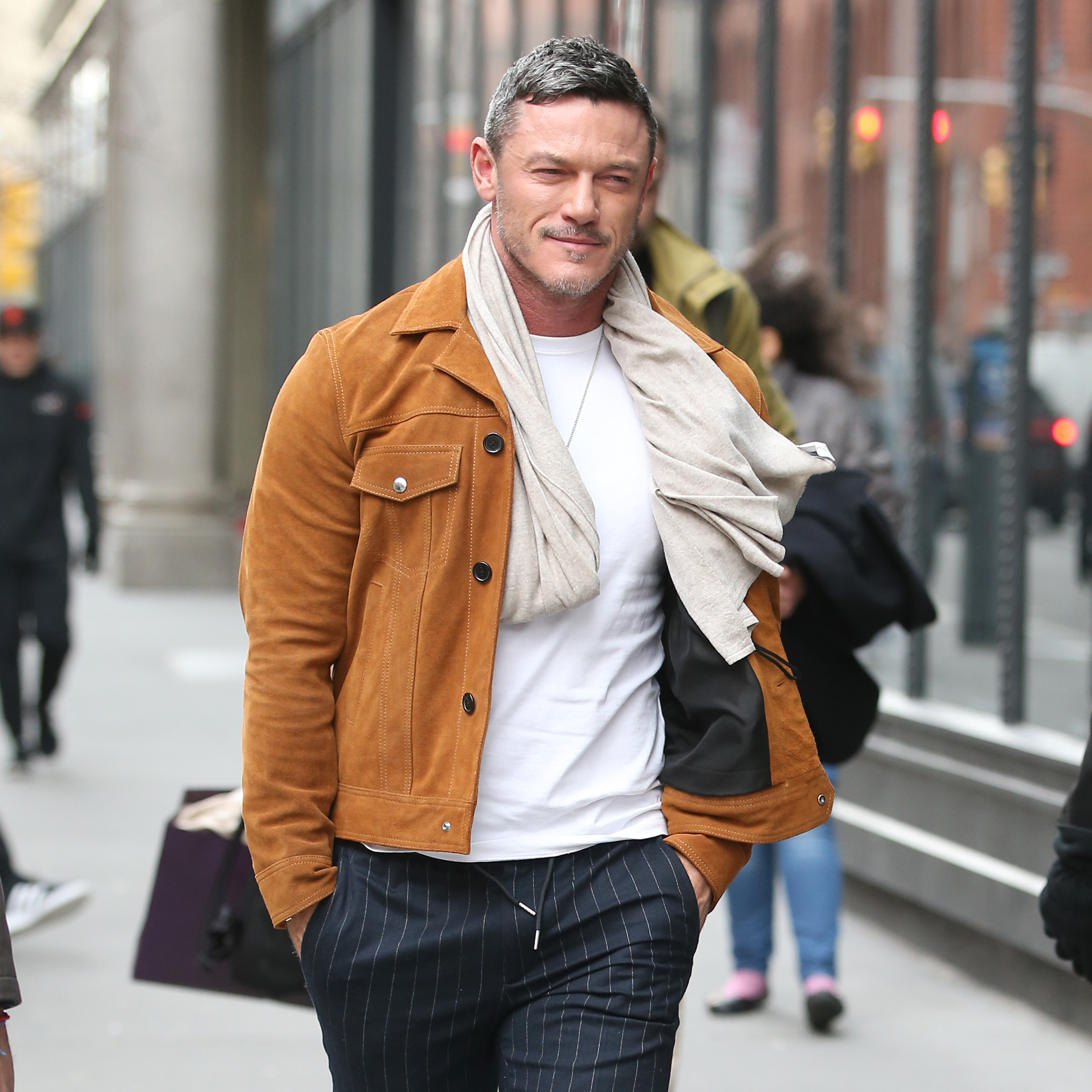 Luke Evans looking seriously hot