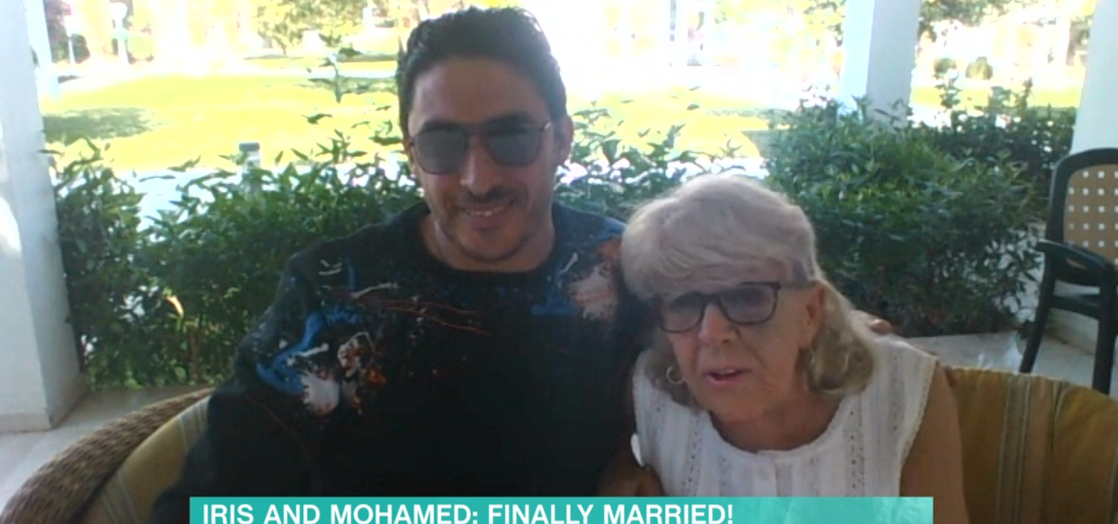 This Morning pensioner Iris Jones on the show