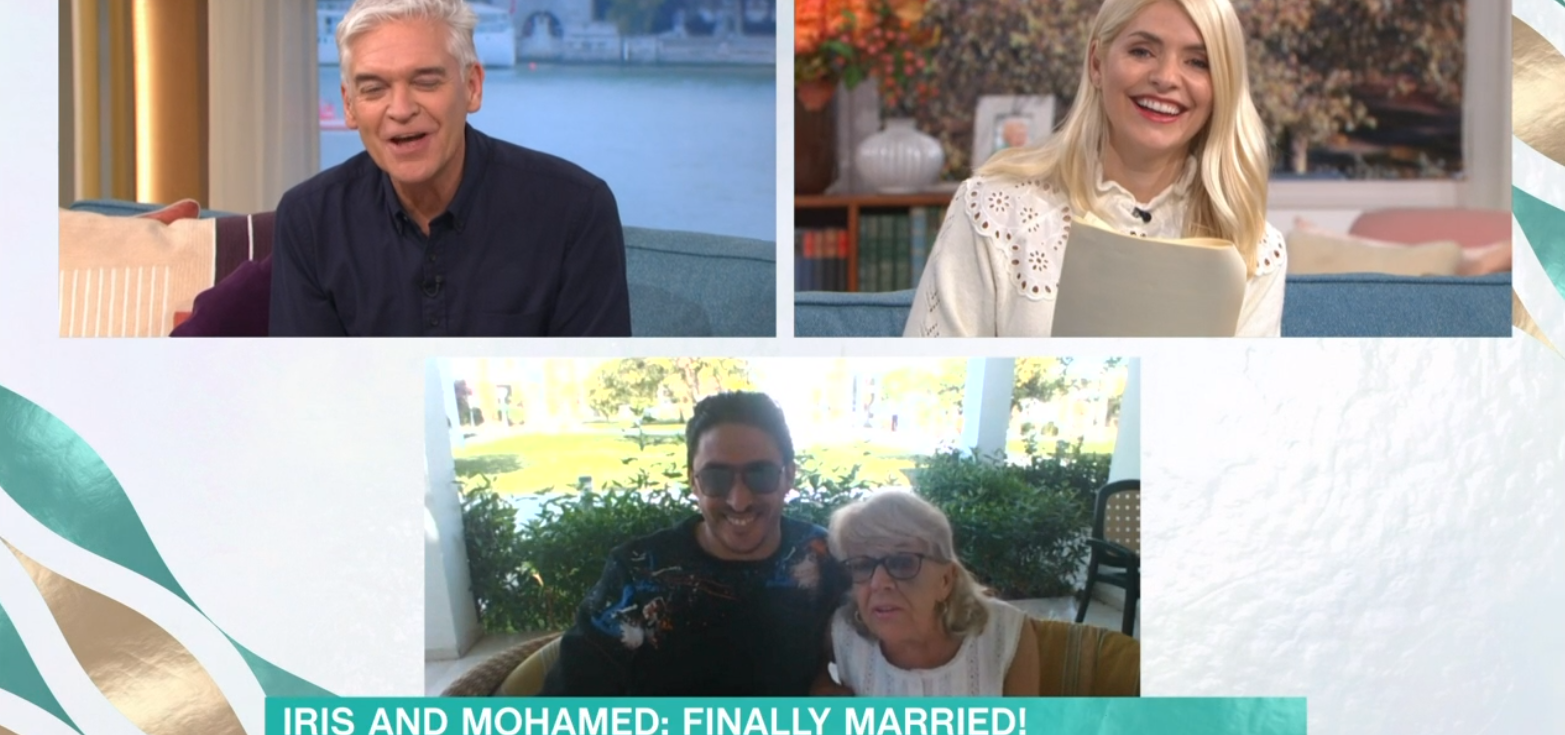 This Morning pensioner Iris Jones on the show