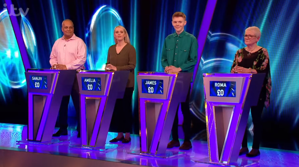 The contestants on Tipping Point