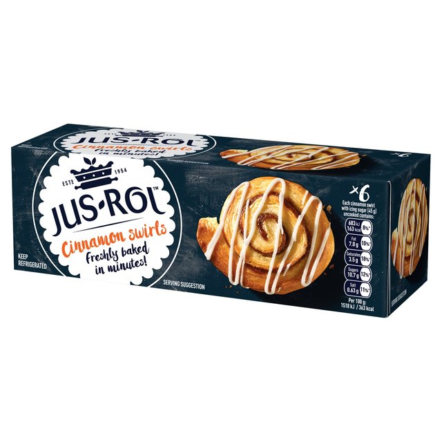 Packet of Cinnamon Swirls by Jus-Rol