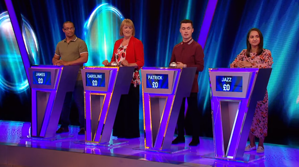 The contestants on Tipping Point 