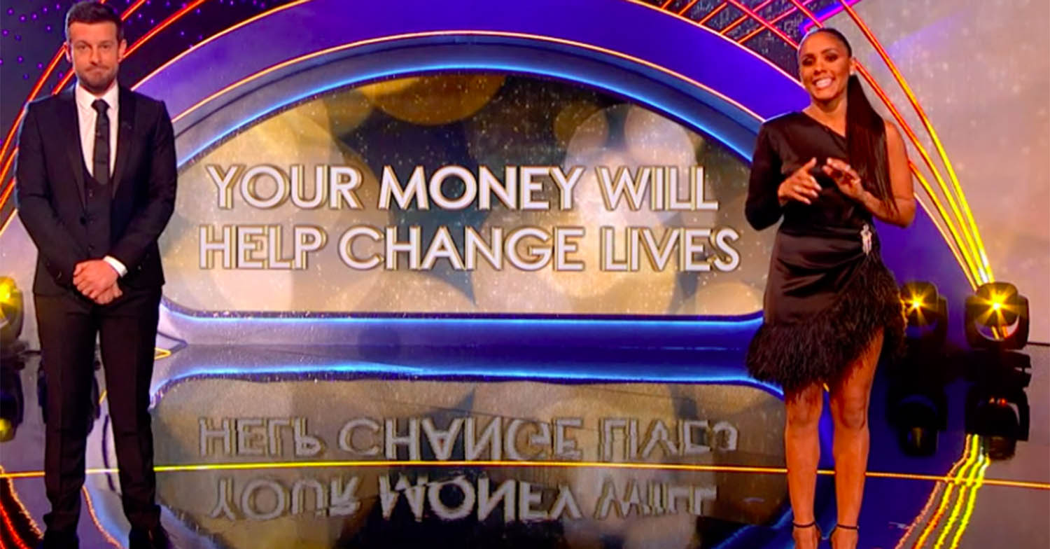 alex scott and chris ramsey on children in need