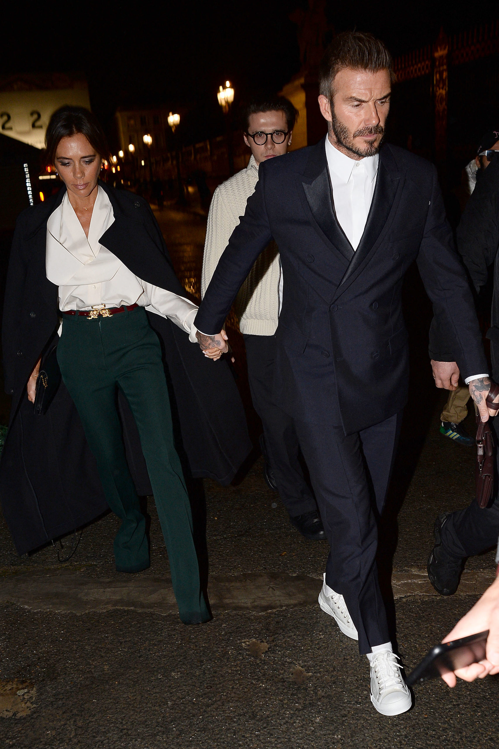 David and Victoria Beckham, who have four kids