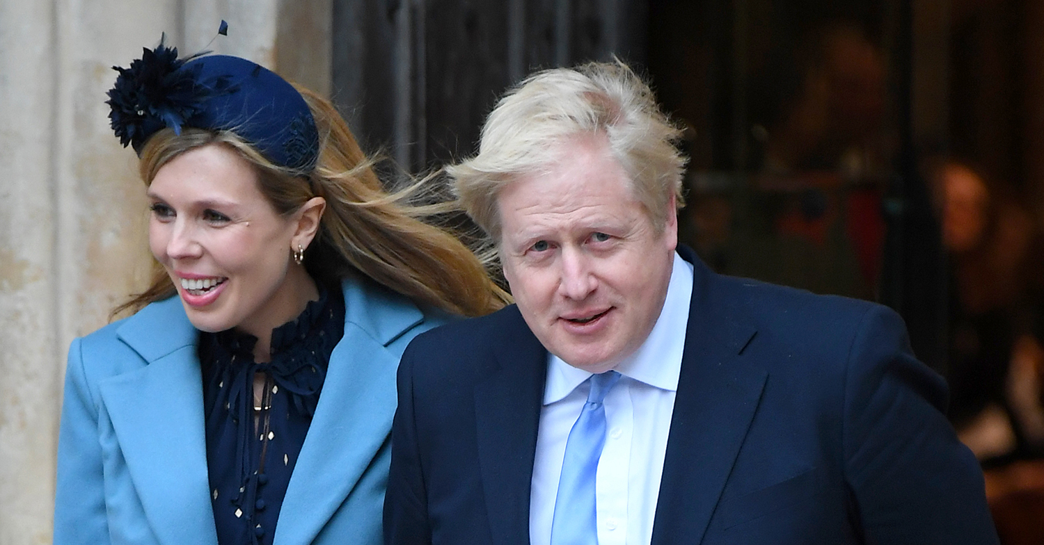 Showbiz 2020 - carrie symonds and boris johnson