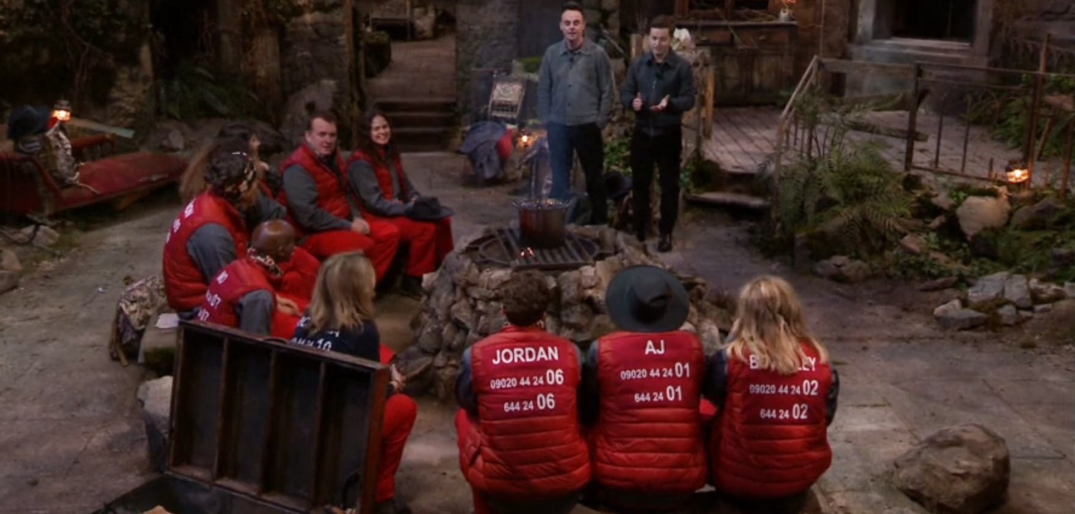 Ant and Dec on I'm A Celeb 2020