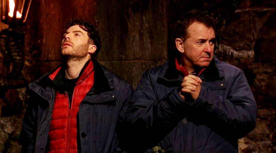 Jordan North and Shane Richie during the Viper Vault trial