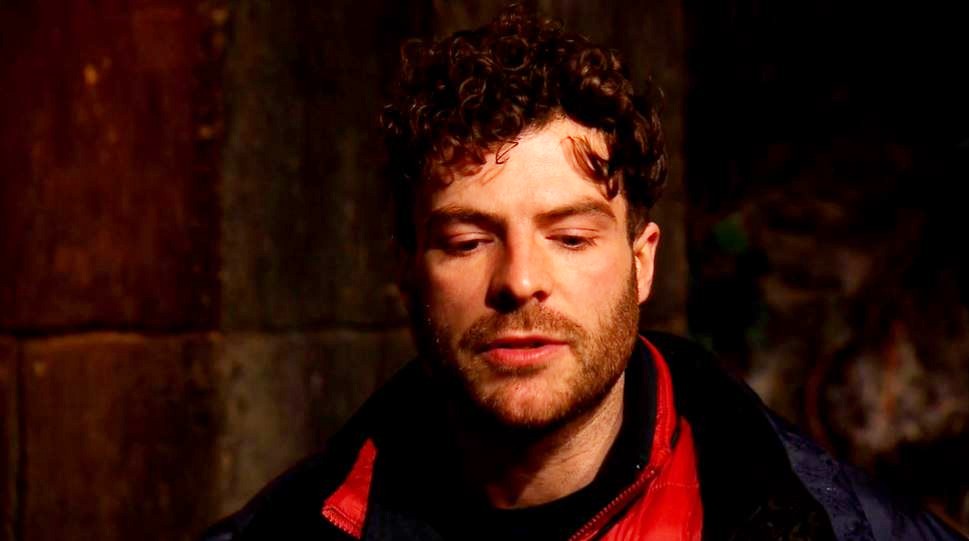 Jordan North, who abseiled with encouragement from Beverly Callard and others on I'm A Celebrity