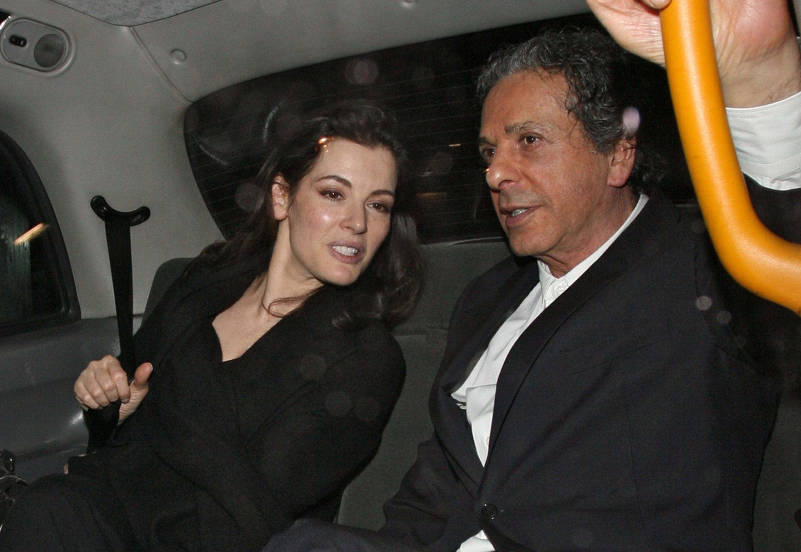 Nigella and Charles Saatchi in 2008
