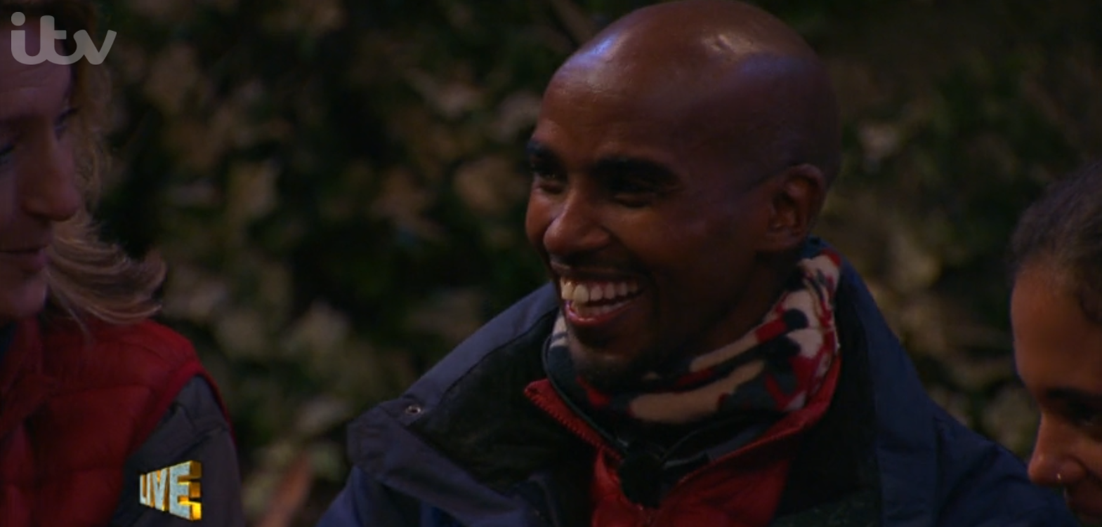Mo Farah on I'm A Celeb