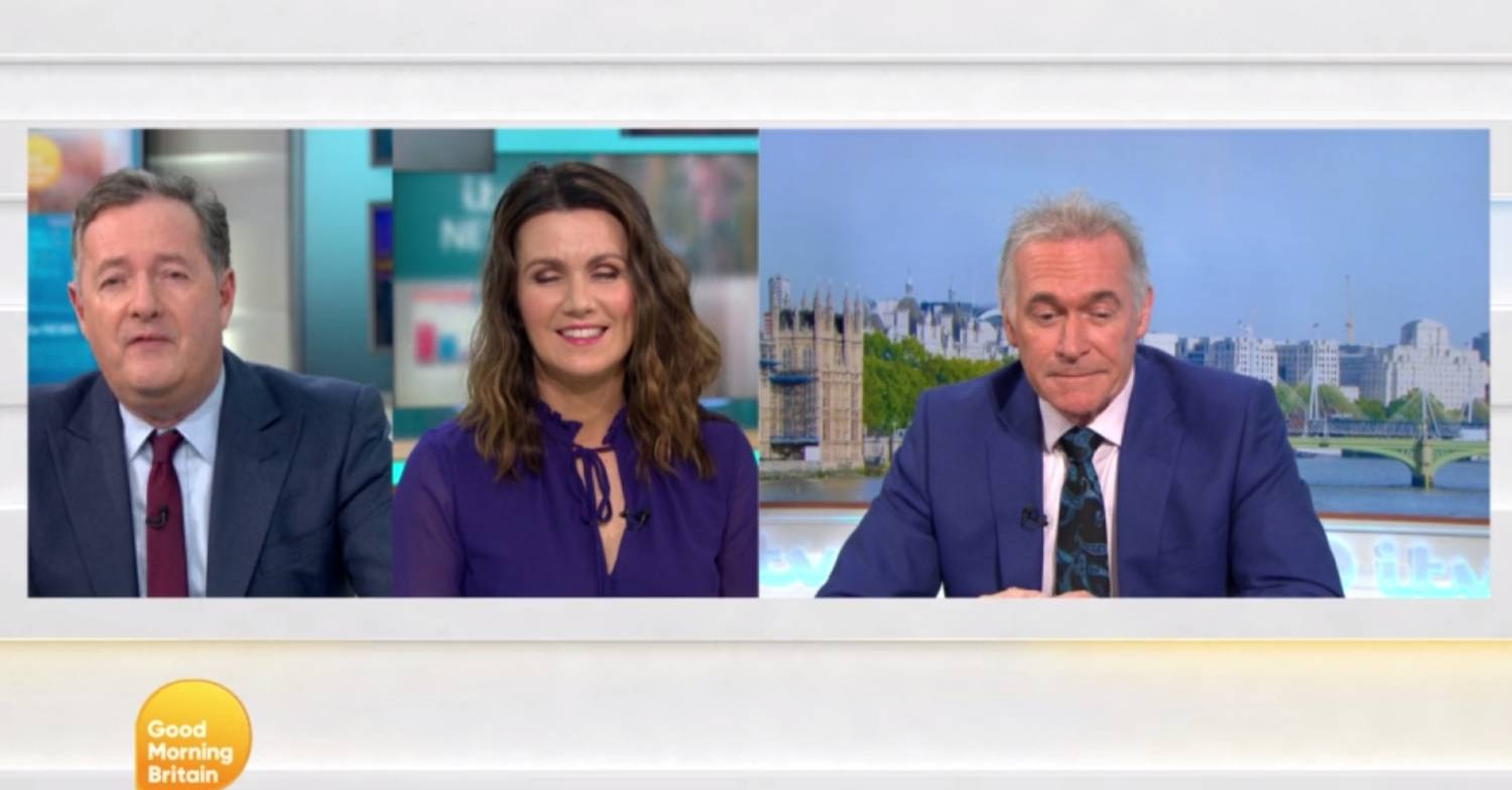 Piers Morgan, Susanna Reid and Dr Hilary Jones chat about gendered job titles