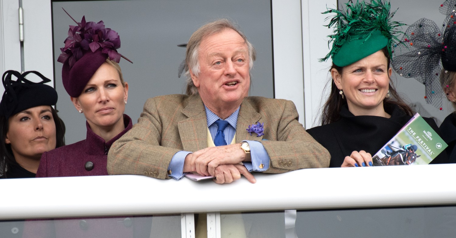 Zara Tindall and Andrew Parker Bowles