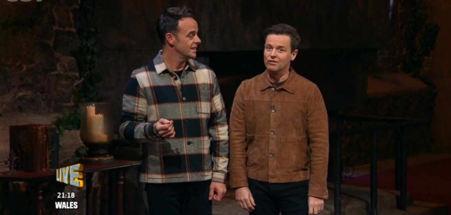 Ant and Dec on I'm A Celeb 2020