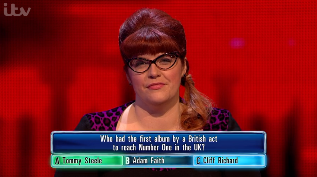 Jenny Ryan on The Chase