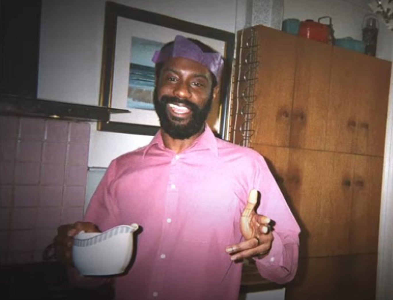 Father in the Sainsbury's Christmas ad