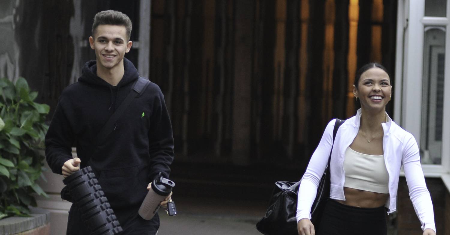 Joe Warren-Plant walks with Vanessa Bauer