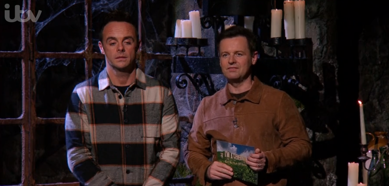 Ant and Dec on I'm A Celebrity 2020