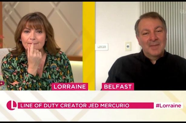 Jed Mercurio appears on Lorraine