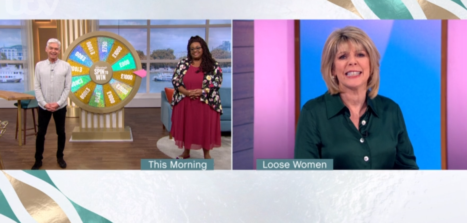 Alison Hammond and Ruth Langsford on This Morning
