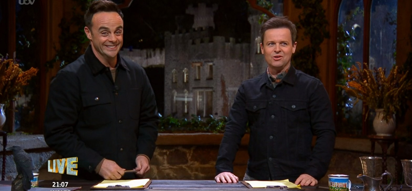 Ant and Dec on I'm A Celebrity