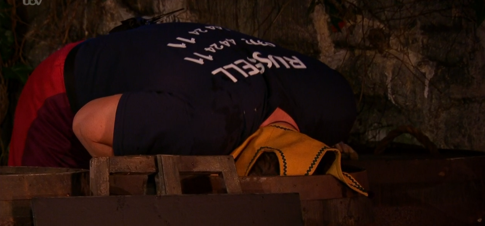 Russell WAtson on I'm A Celebrity