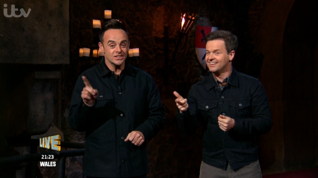 Ant McPartlin and Dec Donnelly on I'm A Celebrity