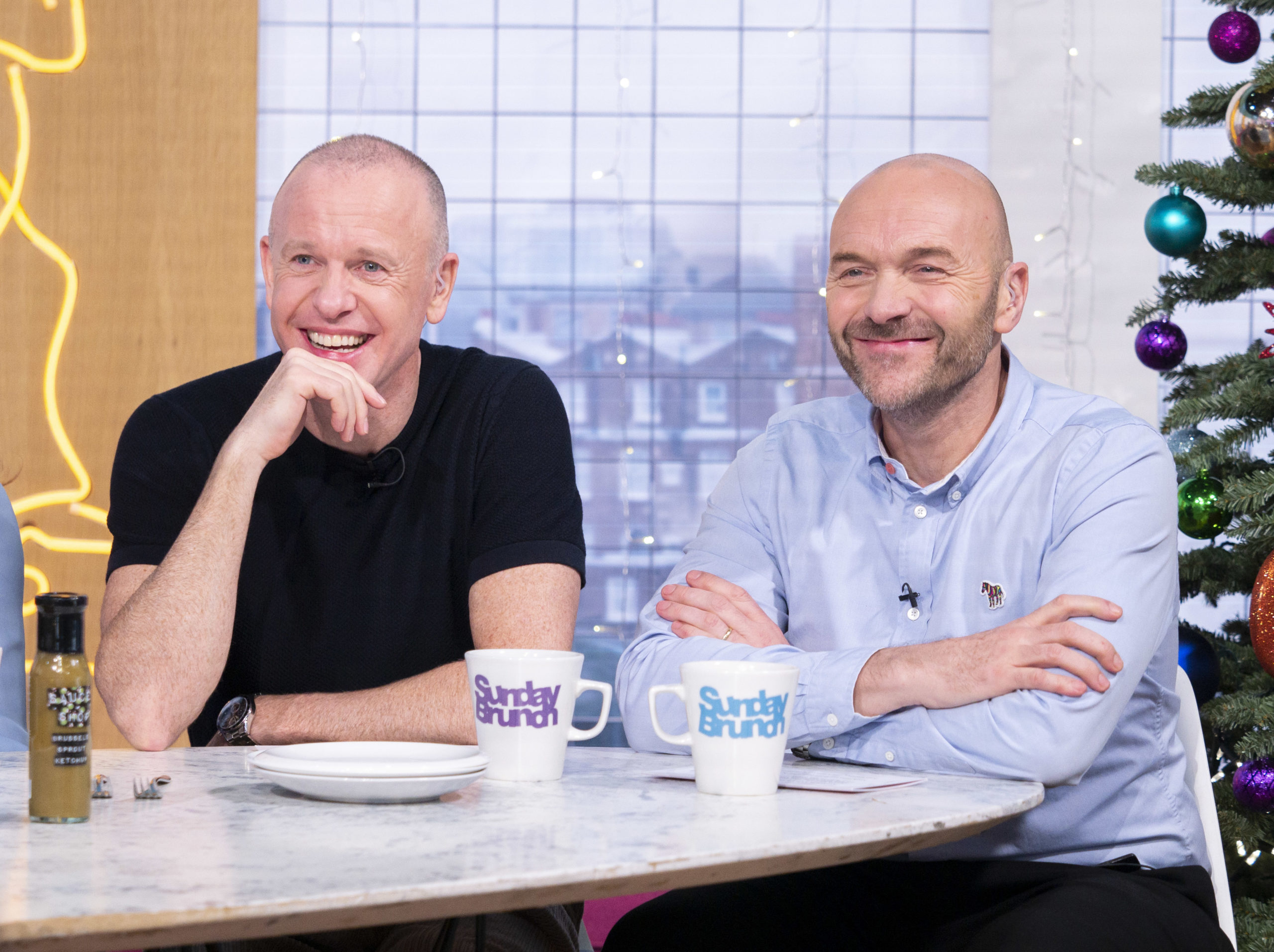 Tim and Simon on Sunday Brunch