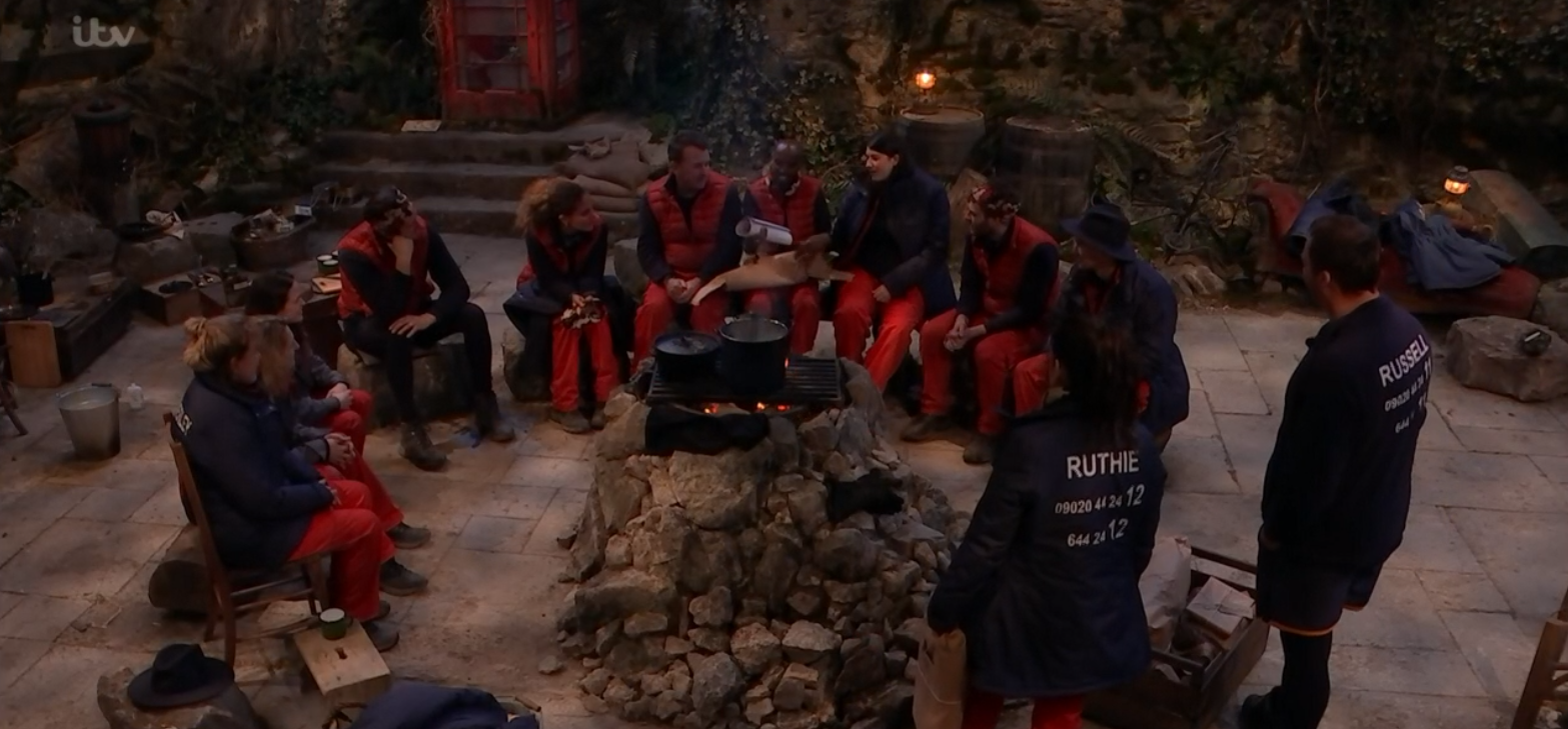 I'm A Celebrity camp