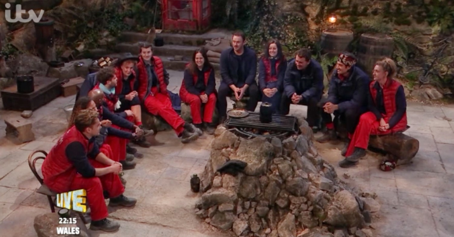 I'm A Celebrity camp mates