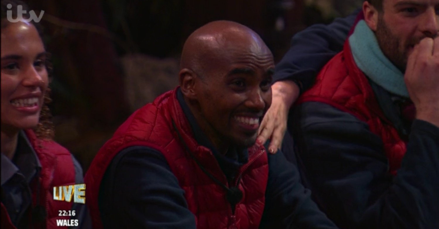 I'm A Ce;ebrity Mo Farrah