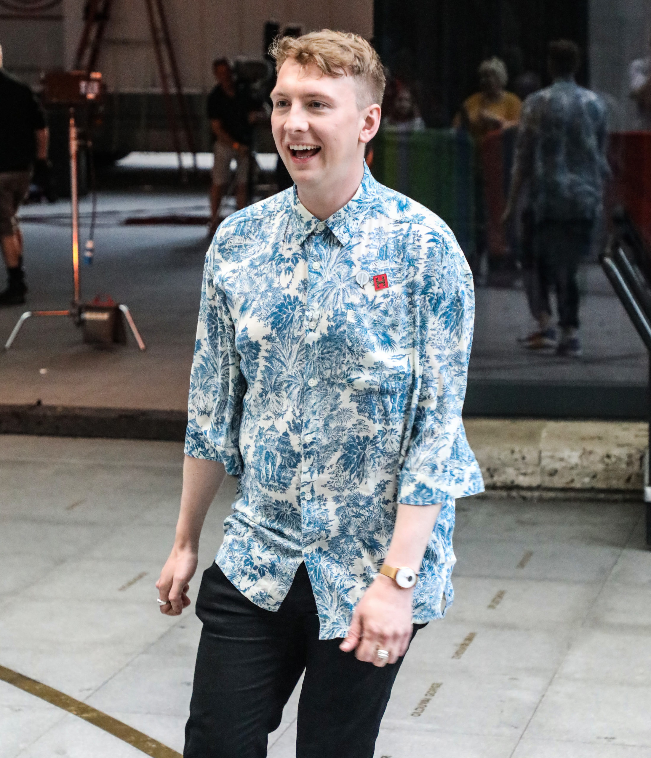 Comedian Joe Lycett, who I'm A Celeb viewers thought did the voice of the jester