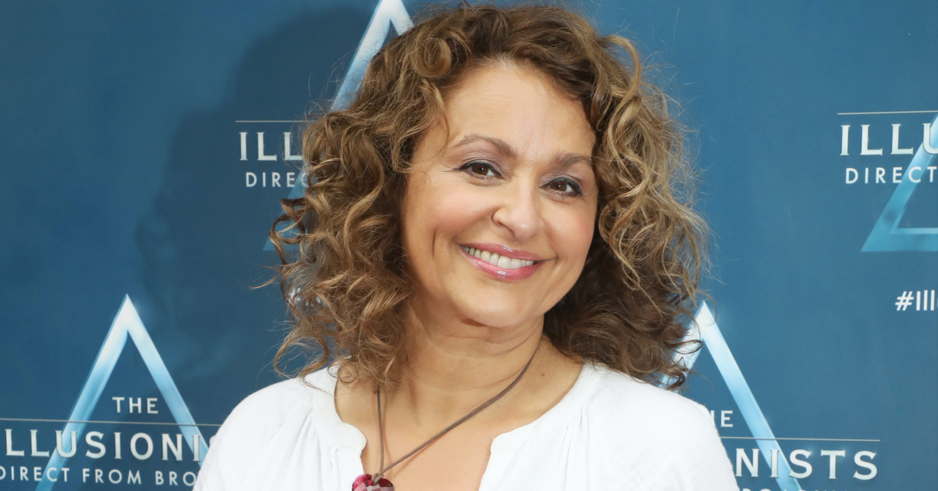 Nadia Sawalha hair