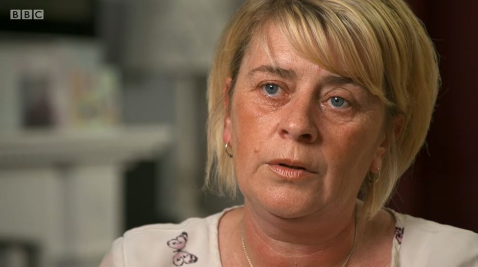 Caroline, Reece's mum, on DIY SOS: The Big Build