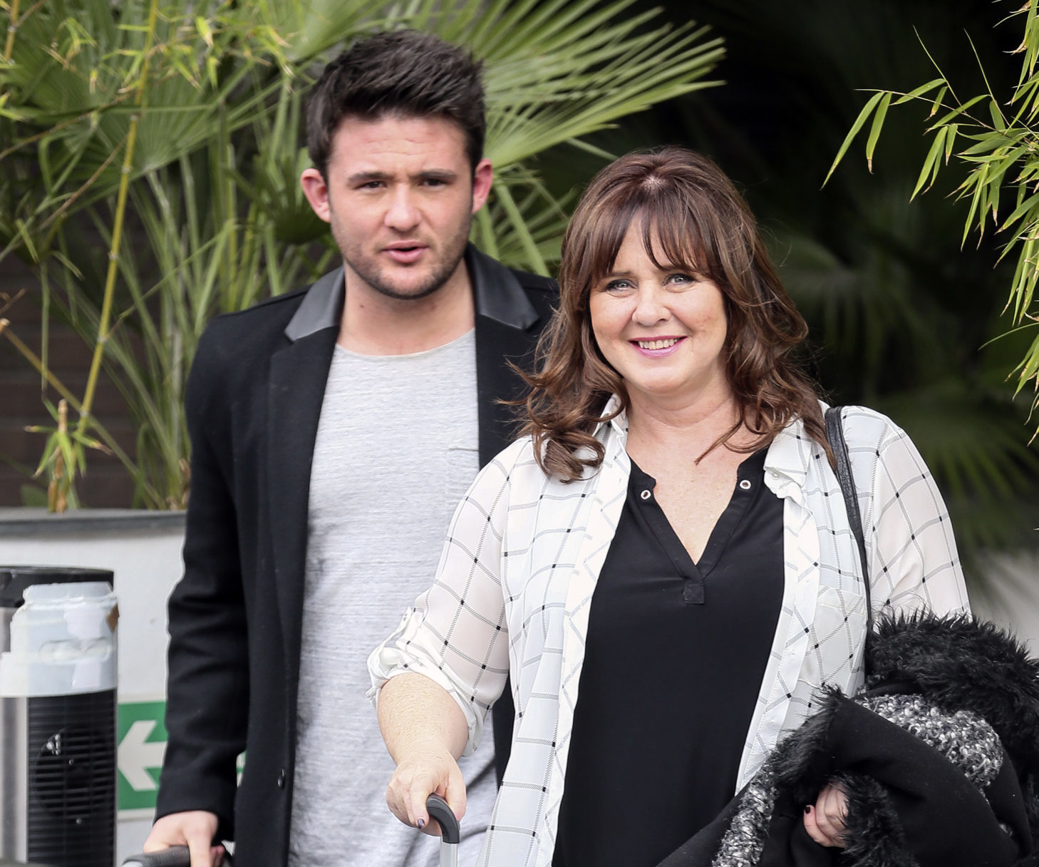 Shane Richie's son and his ex-wife Coleen Nolan