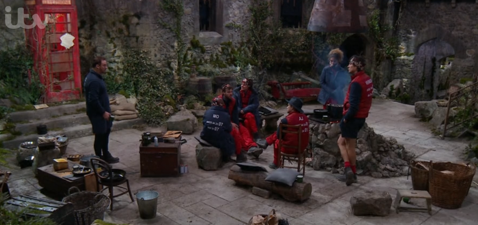 I'm A Celebrity camp