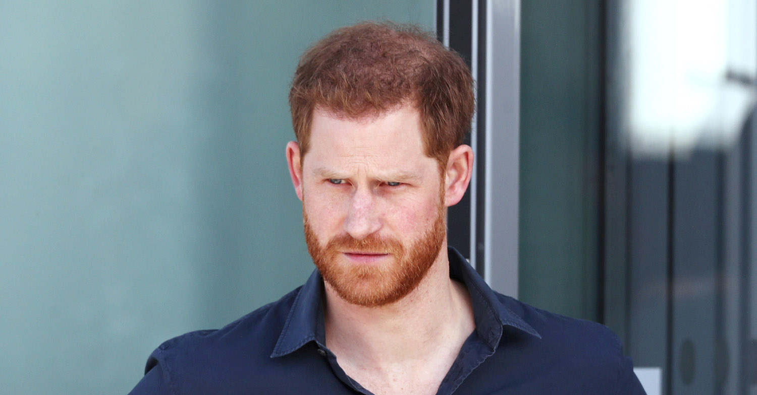 prince harry at a royal event