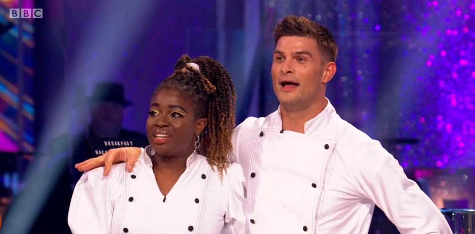 Strictly stars Clara and Aljaz