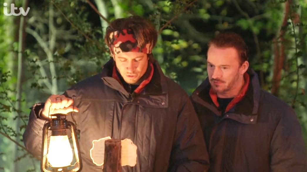 Vernon Kay and Russell Watson on I'm A Celebrity