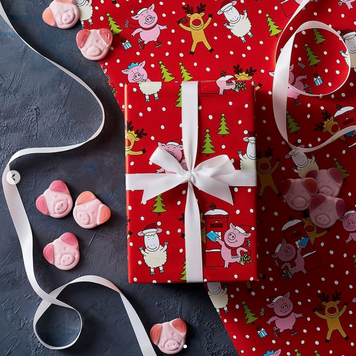 Percy Pig wrapping paper range