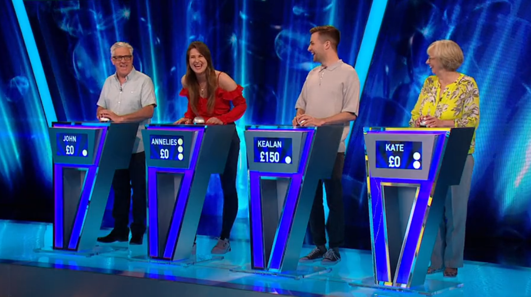 All four Tipping Point contestants
