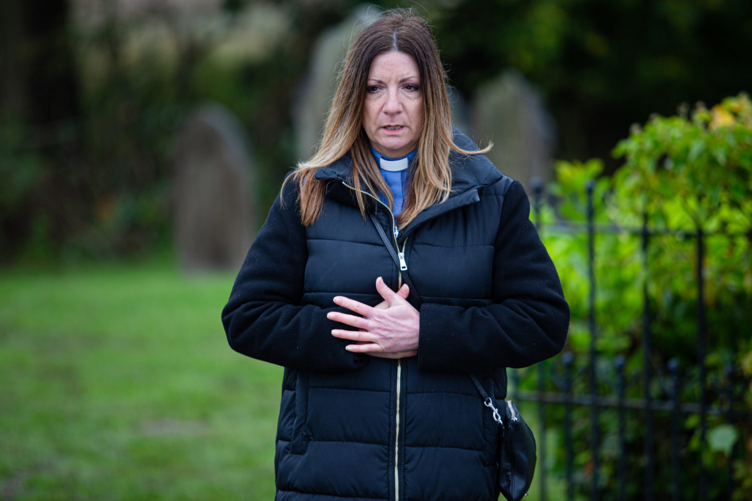 emmerdale harriet malone dug up