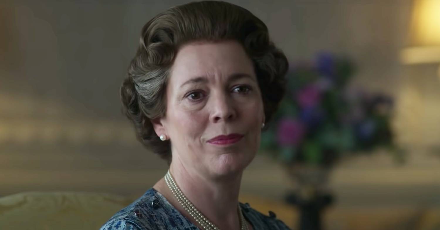 Olivia Colman plays The Queen
