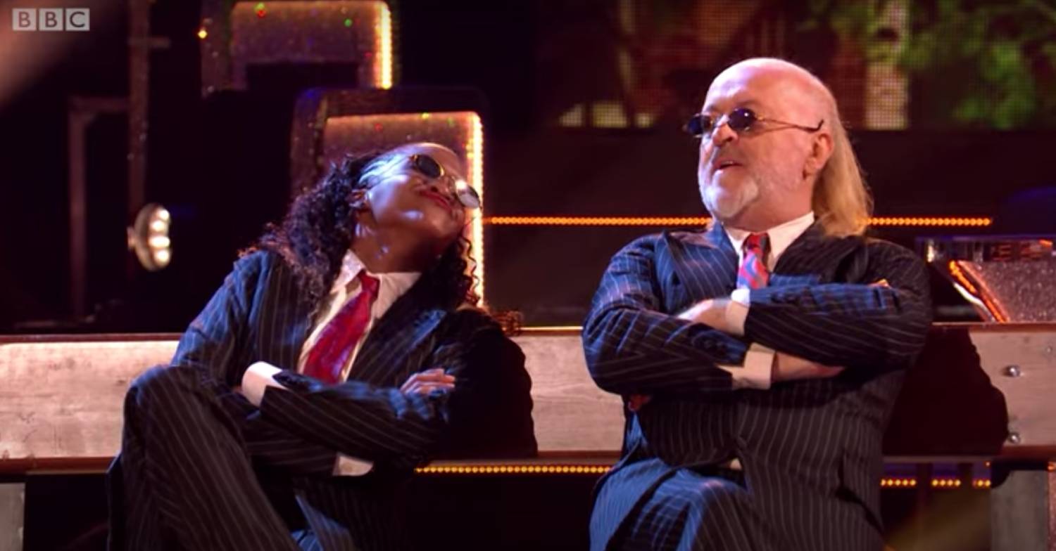 Oti Mabuse and Bill Bailey are a popular pairing on Strictly
